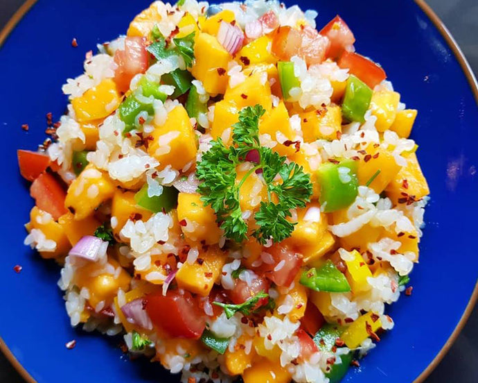 Mango Salsa with Miracle Rice