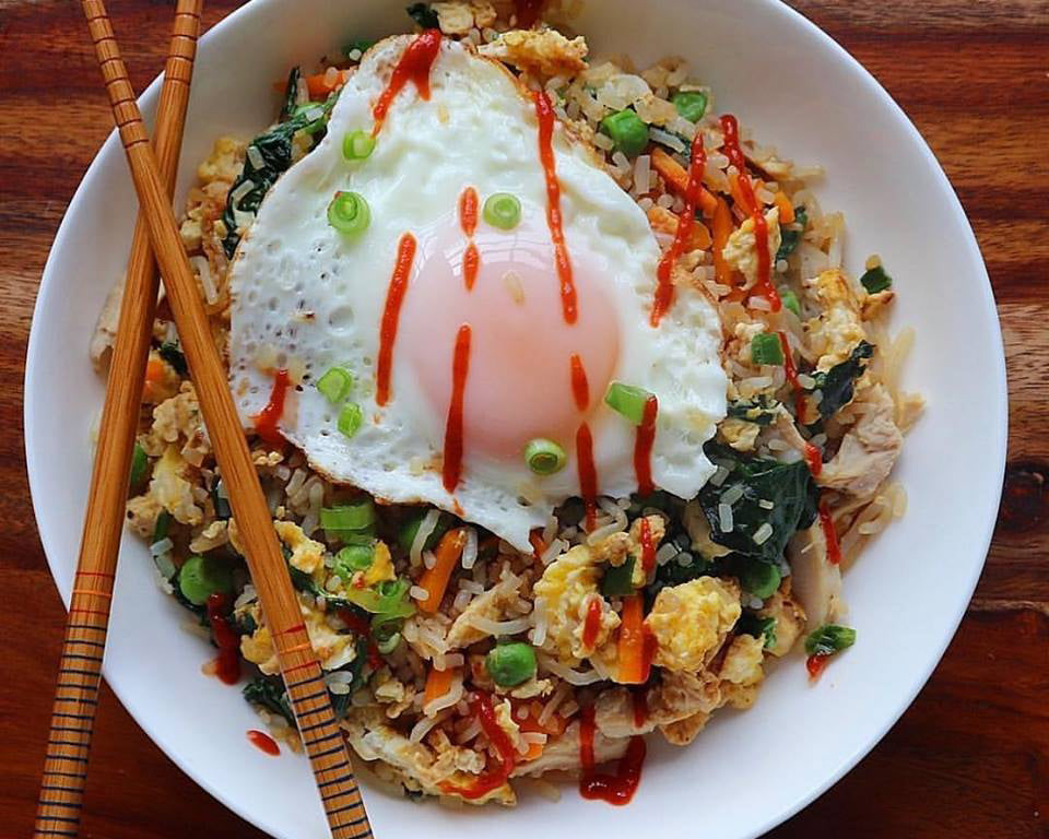 Low-Carb Chicken Fried Rice