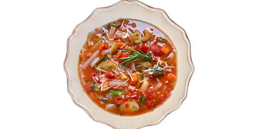 Minestrone Soup with Ziti