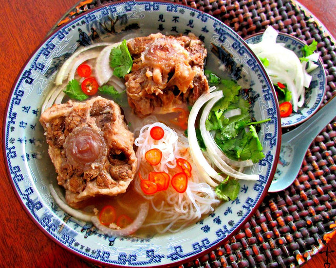 Oxtail Pho with Miracle Noodle Angel Hair