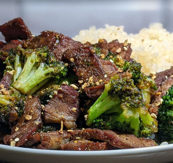 Beef and Broccoli with Miracle Rice