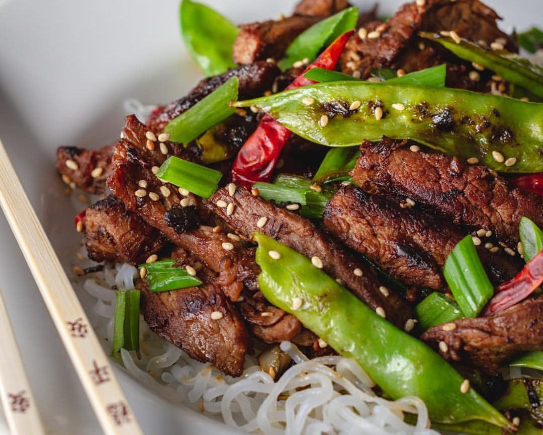 Spicy Sesame Beef