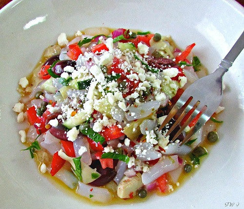 Easy Peasy Greek Ziti Salad