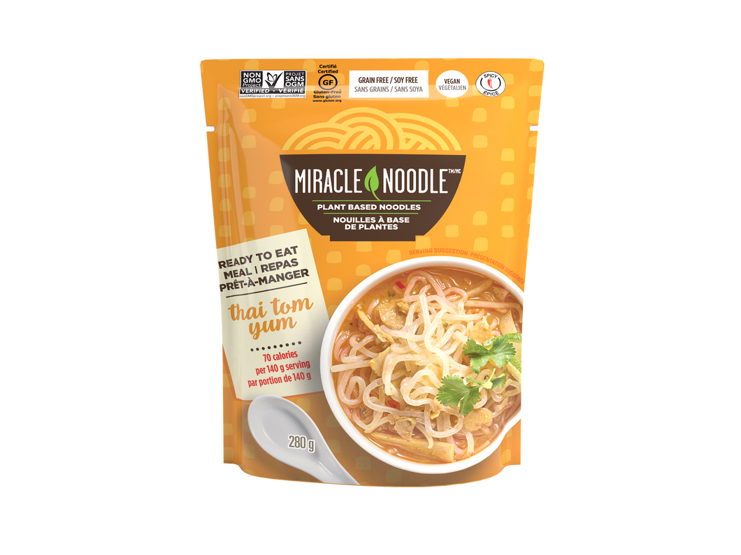 Miracle Noodle Ready-to-Eat Thai Tom Yum Noodle Soup